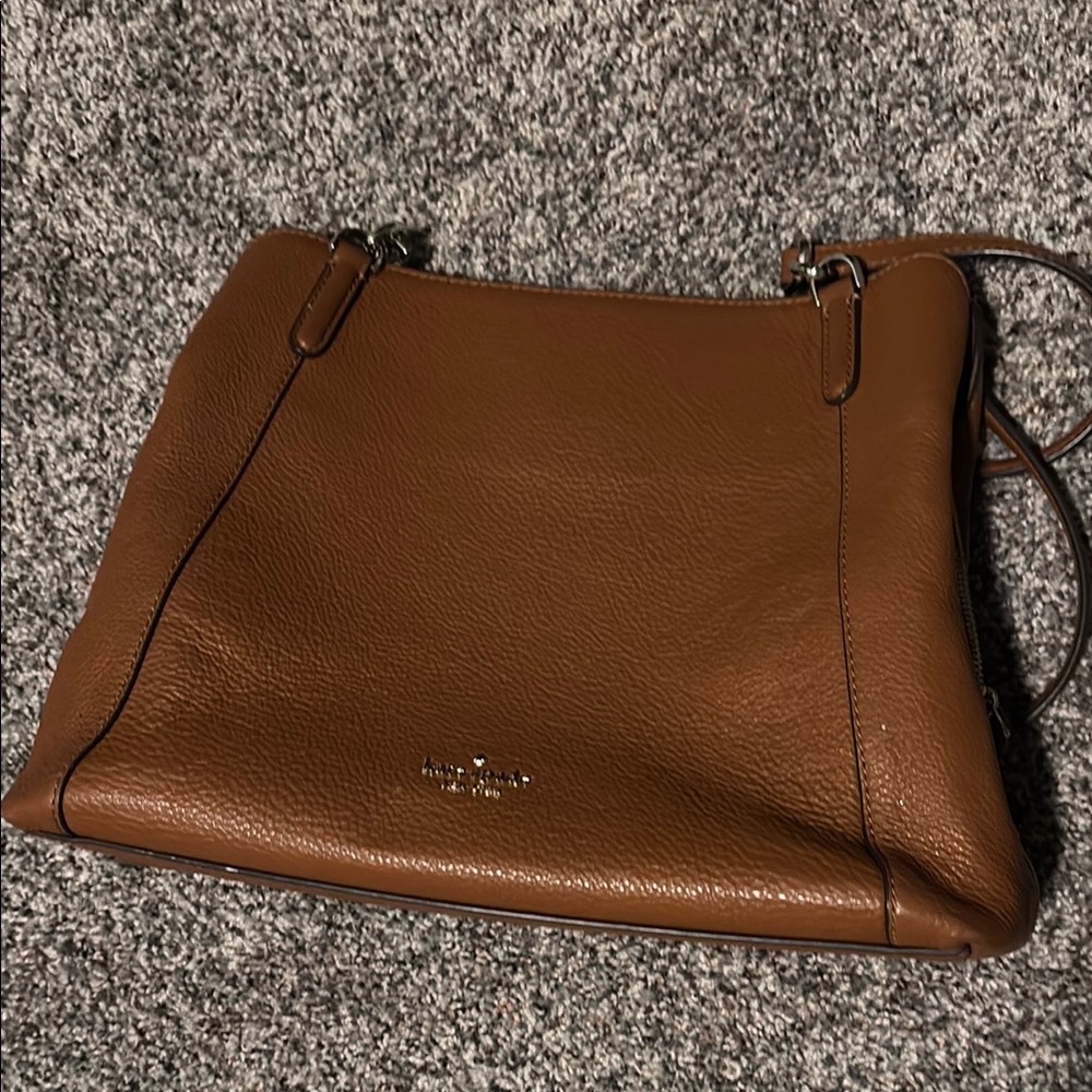 Kate Spade Brown Leather Shoulder Bag